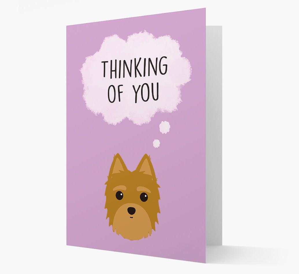 'Thinking of You' Card with {breedFullName} Icon