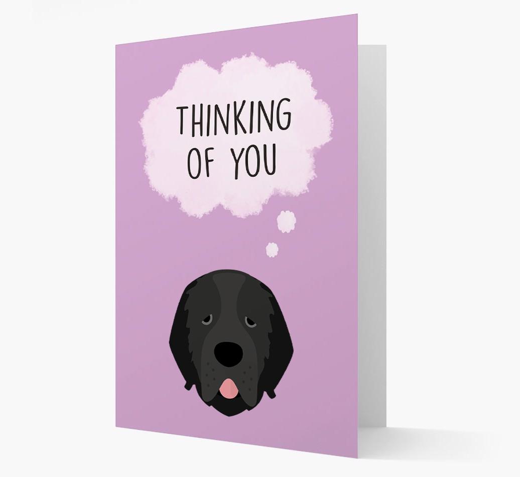 'Thinking of You' Card with {breedFullName} Icon