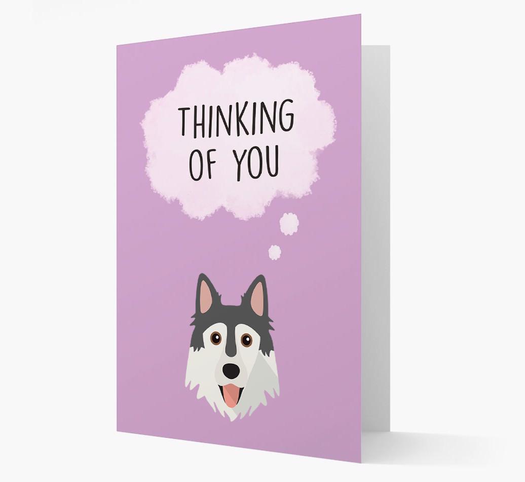 'Thinking of You' Card with {breedFullName} Icon