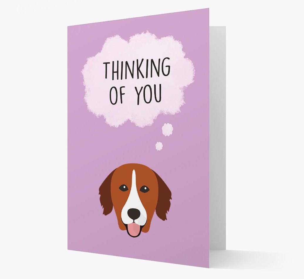 'Thinking of You' Card with {breedFullName} Icon