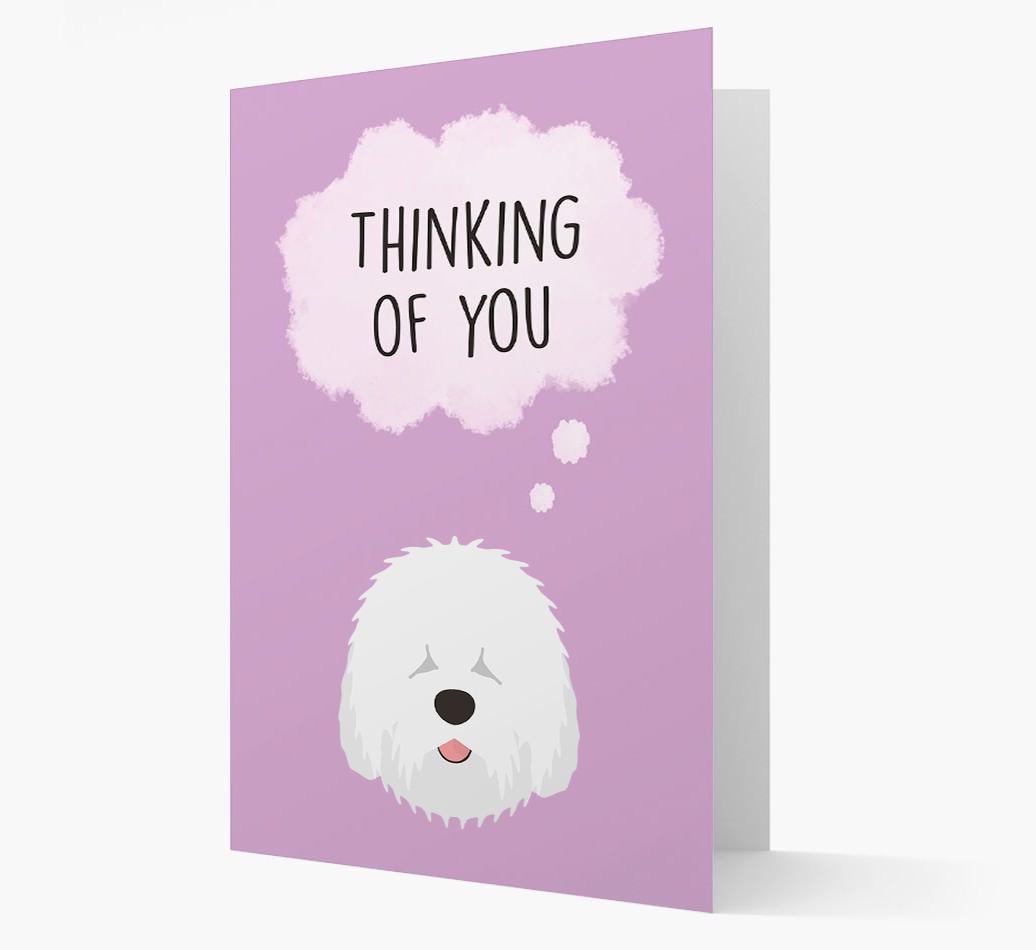 'Thinking of You' Card with {breedFullName} Icon