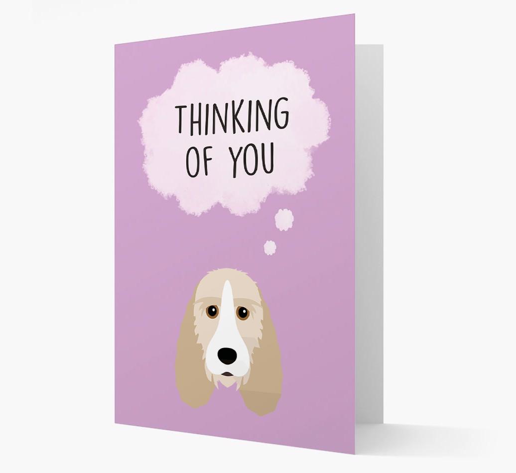'Thinking of You' Card with {breedFullName} Icon