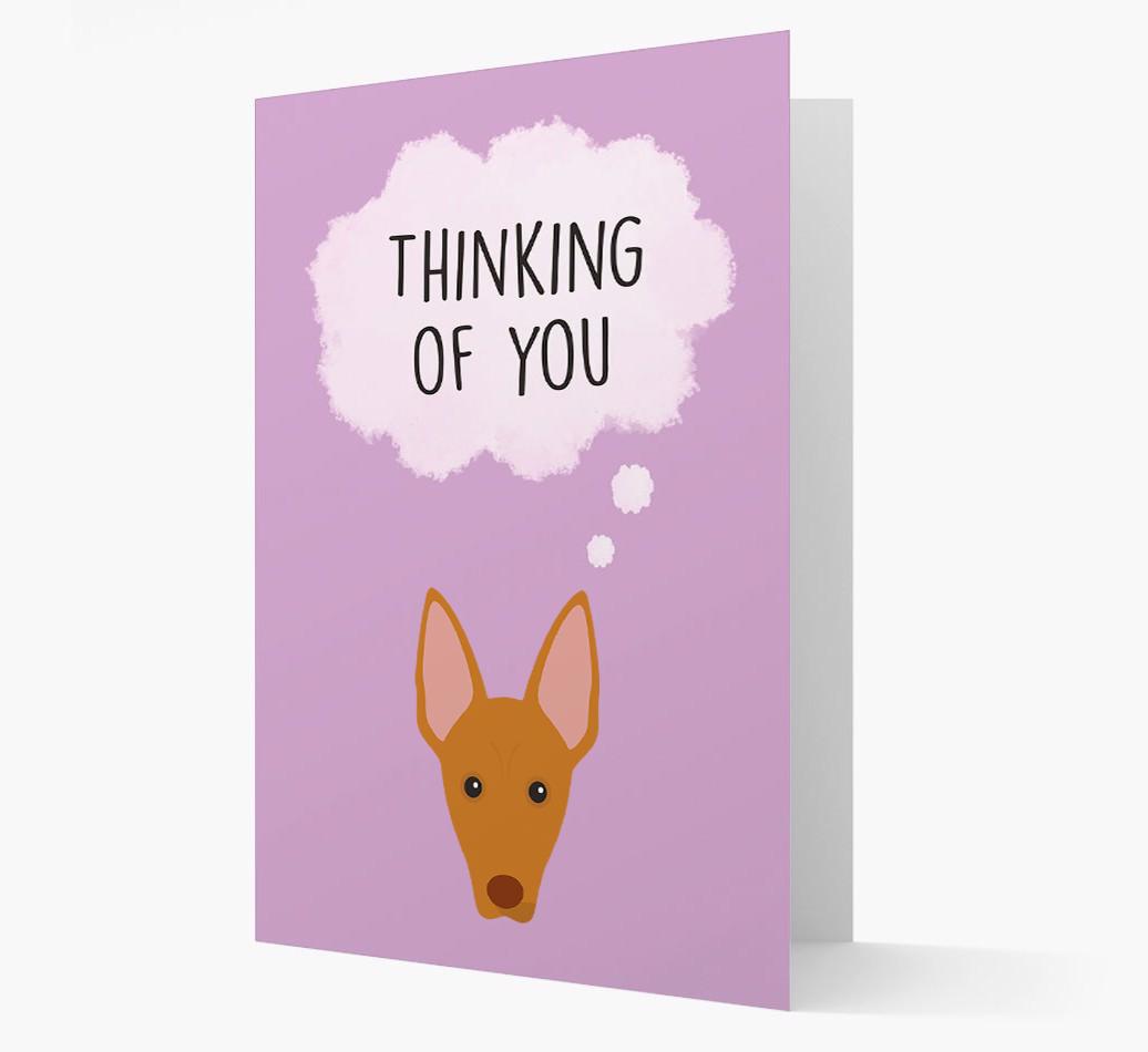 'Thinking of You' Card with {breedFullName} Icon