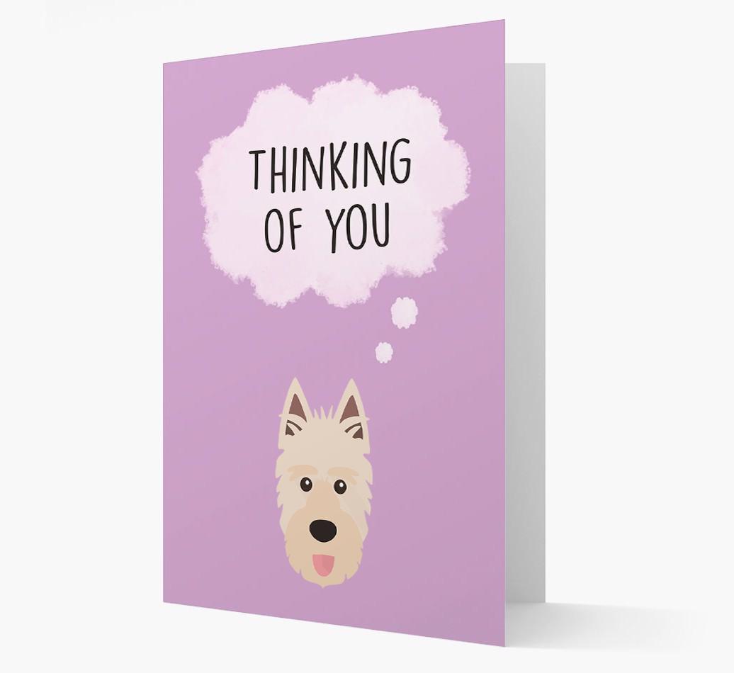 'Thinking of You' Card with {breedFullName} Icon