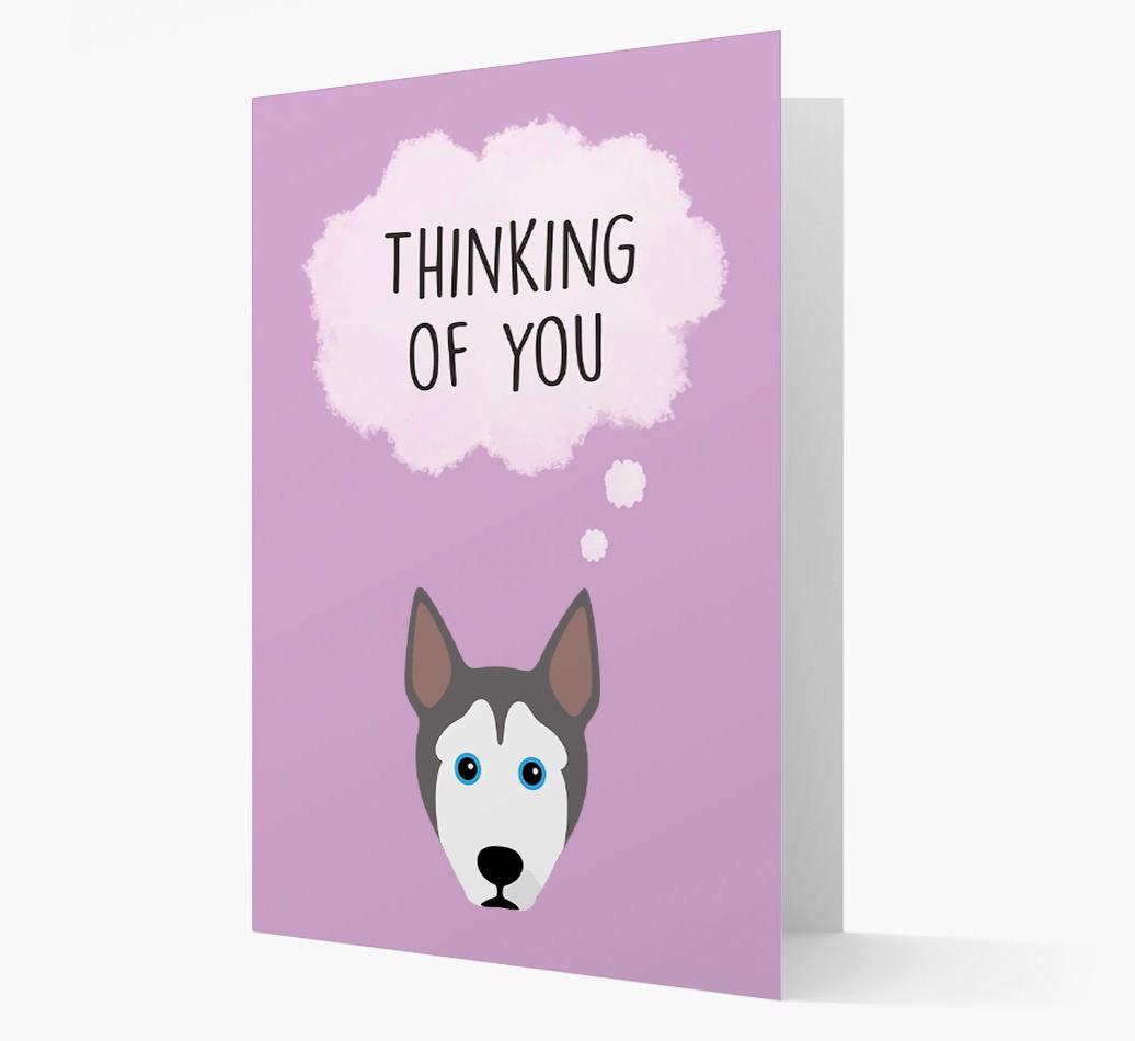 'Thinking of You' Card with {breedFullName} Icon
