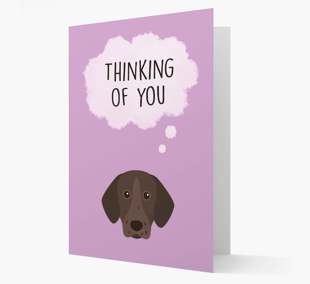 'Thinking of You' Card with {breedFullName} Icon