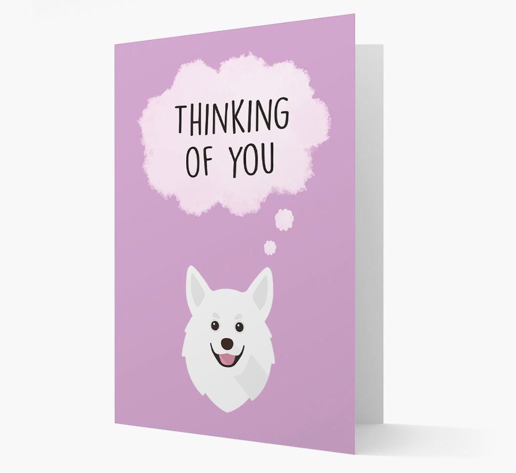 'Thinking of You' Card with {breedFullName} Icon