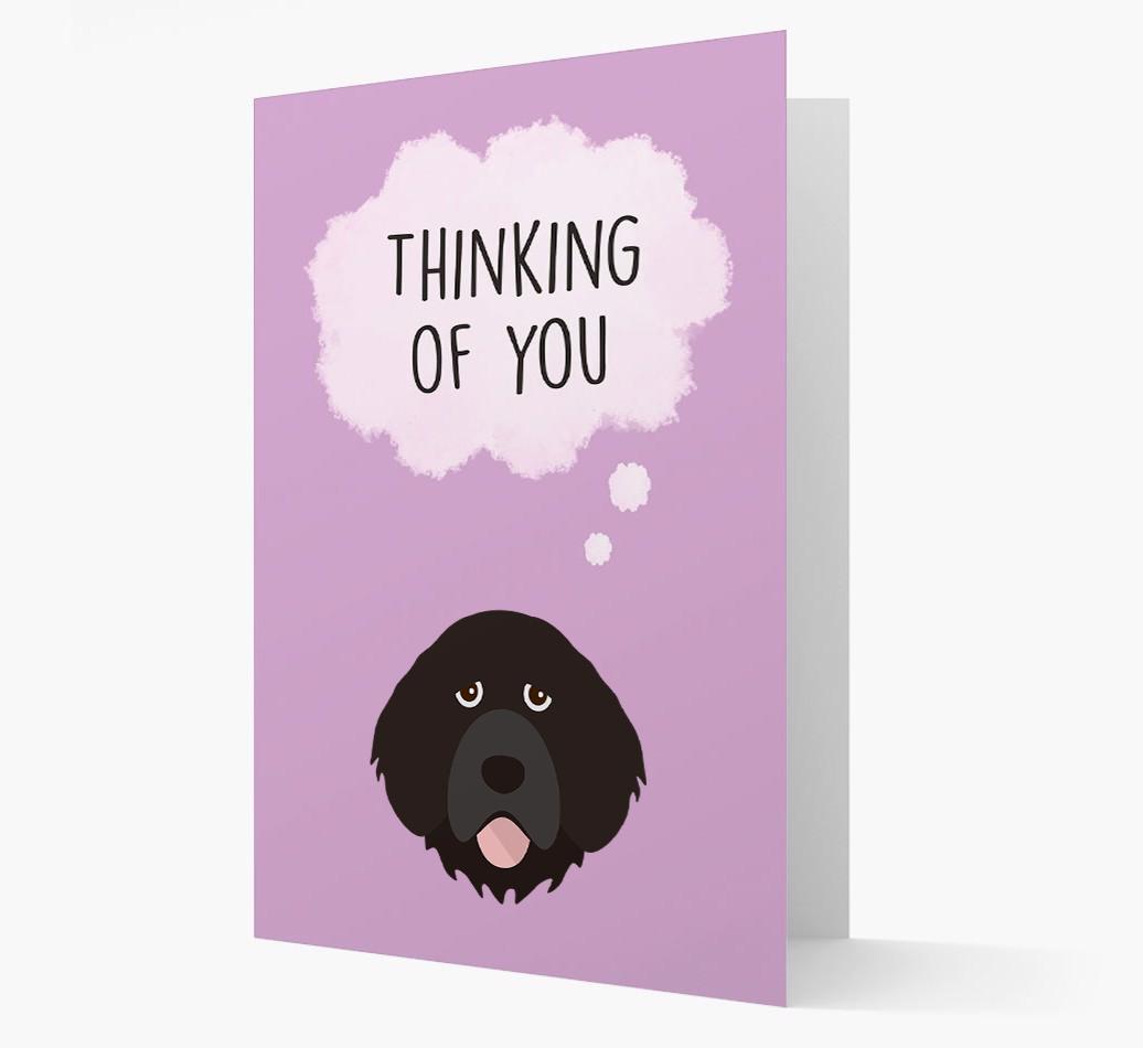 'Thinking of You' Card with {breedFullName} Icon