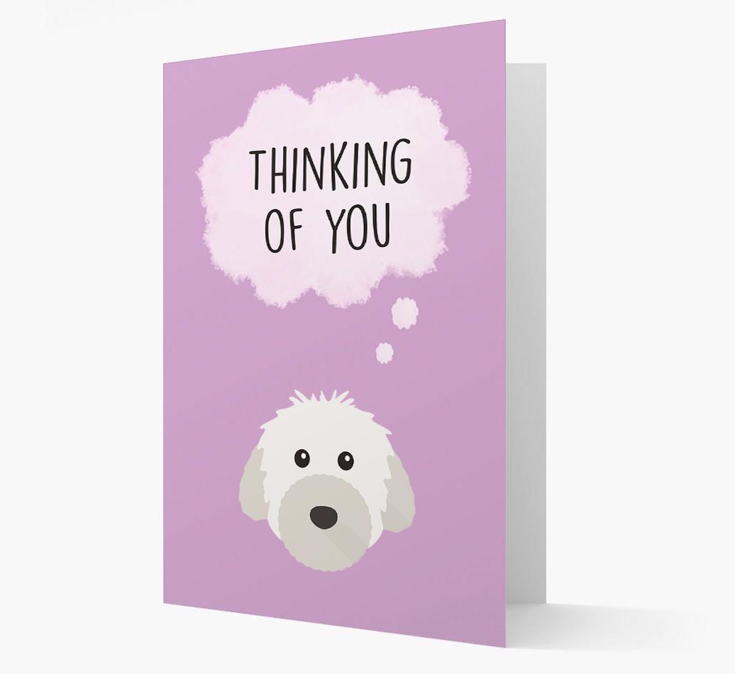 'Thinking of You' Card with {breedFullName} Icon