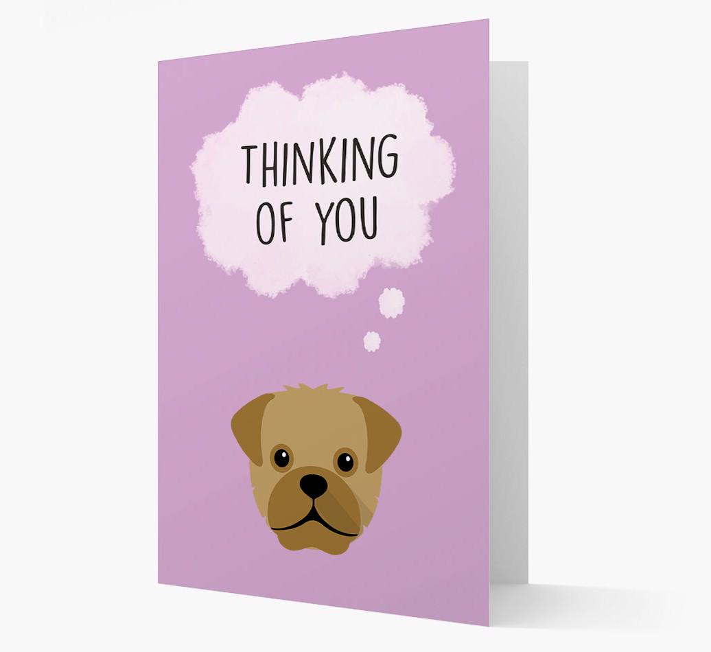 'Thinking of You' Card with {breedFullName} Icon