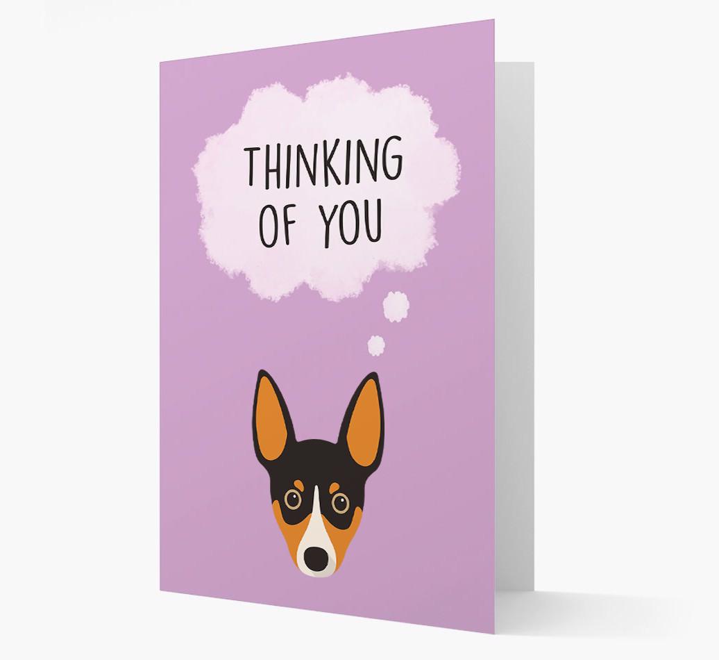 'Thinking of You' Card with {breedFullName} Icon