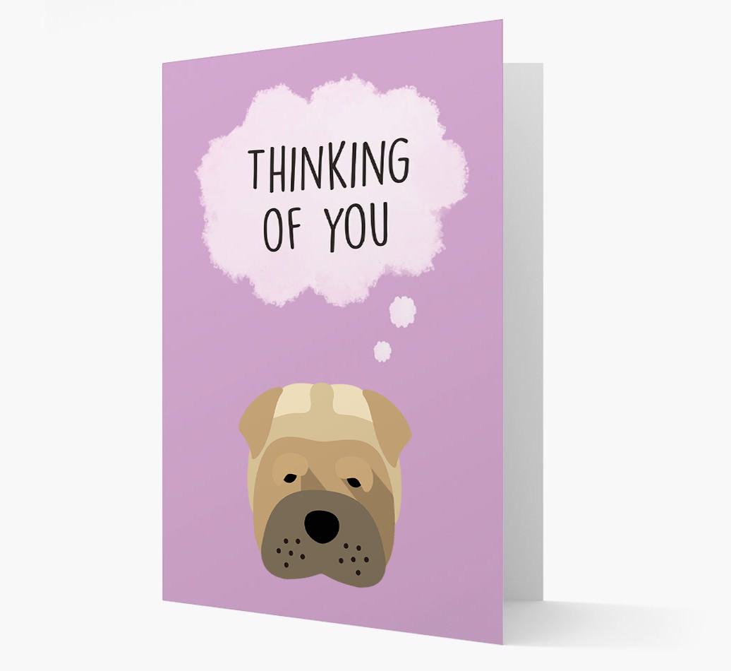 'Thinking of You' Card with {breedFullName} Icon