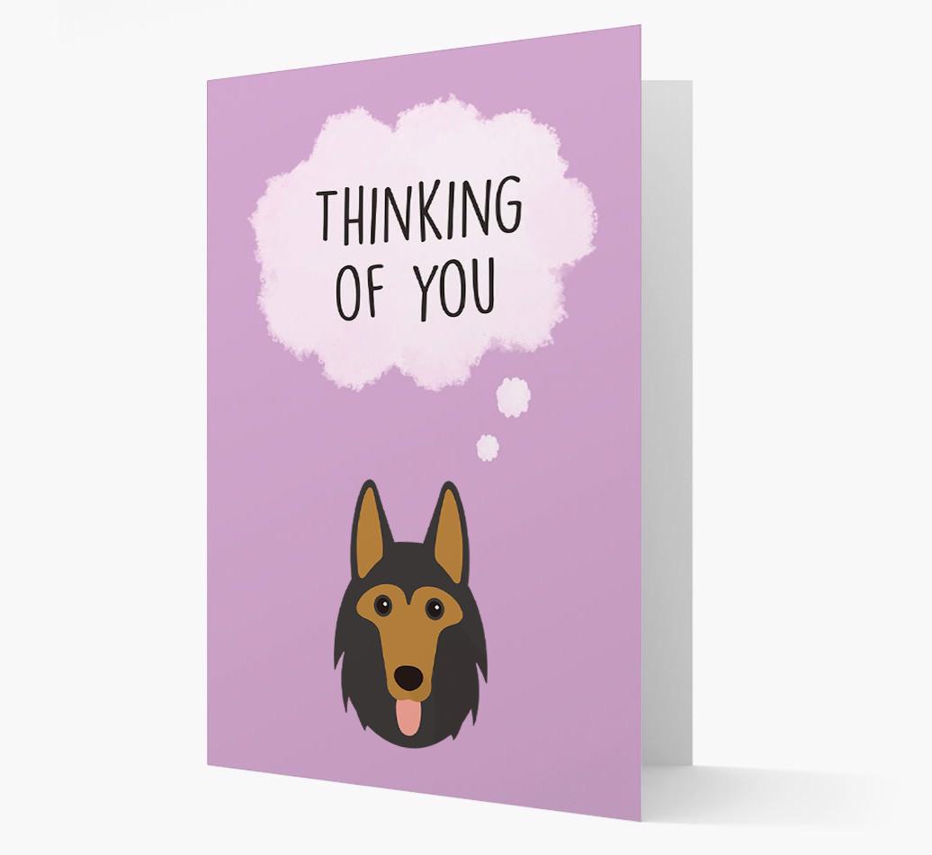 'Thinking of You' Card with {breedFullName} Icon