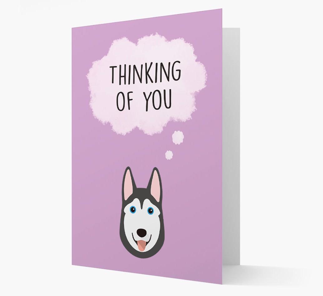 'Thinking of You' Card with {breedFullName} Icon