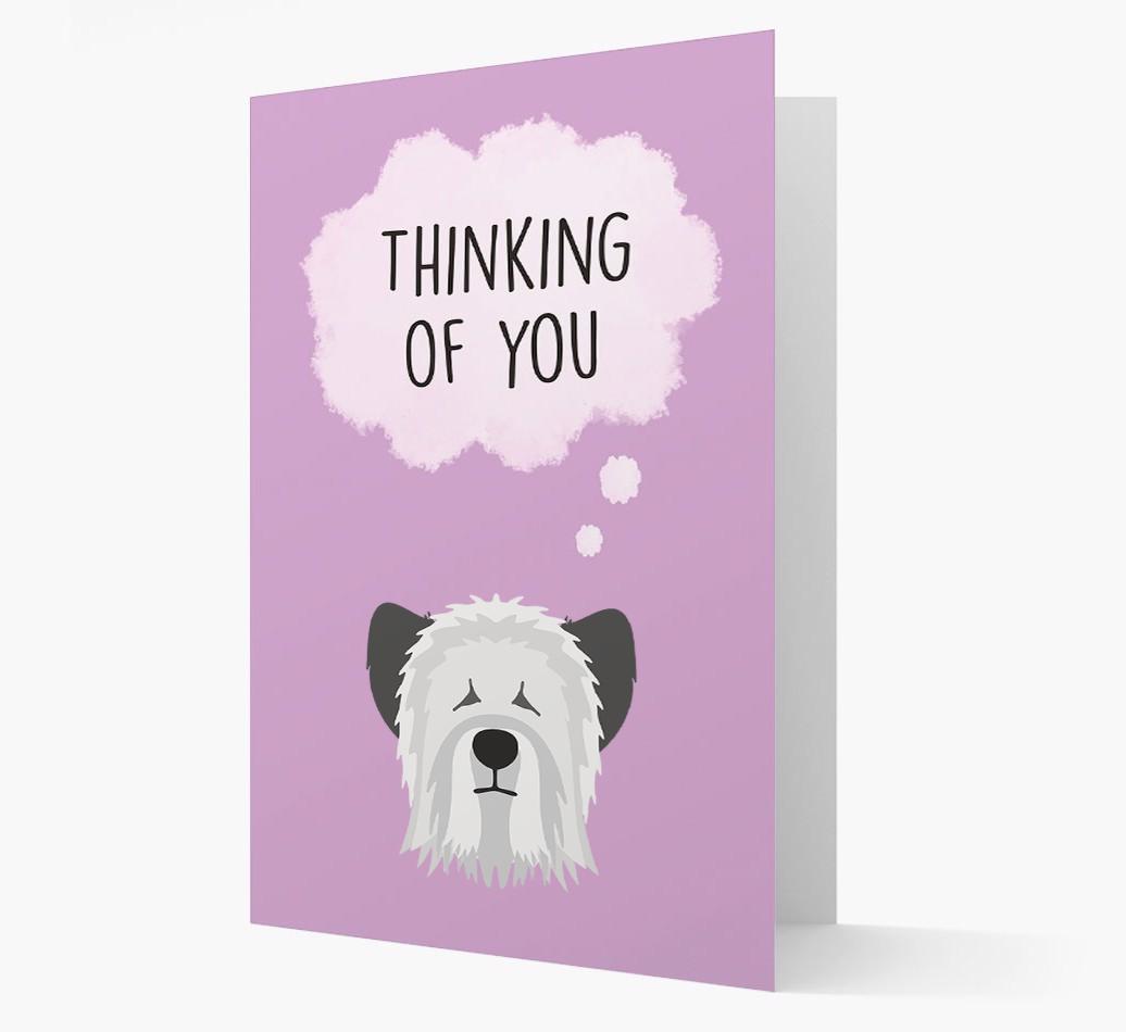 'Thinking of You' Card with {breedFullName} Icon