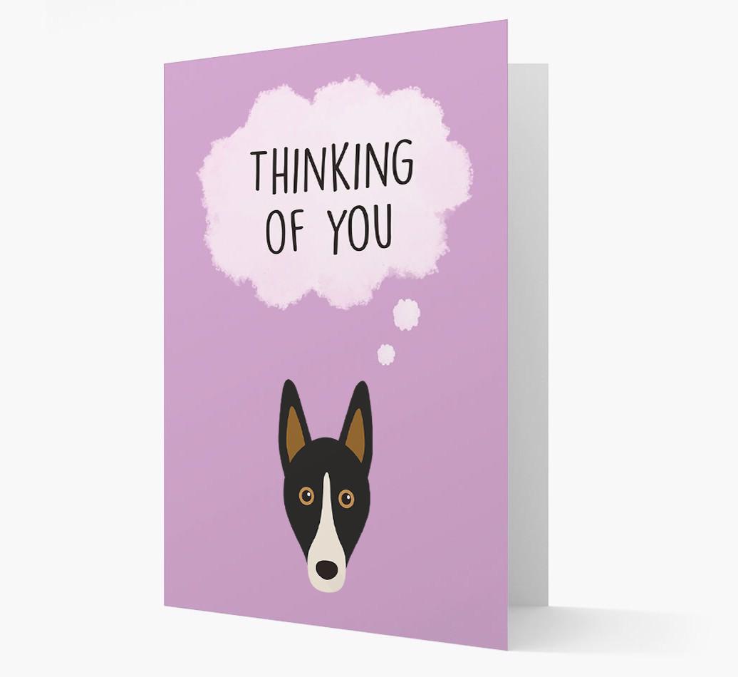 'Thinking of You' Card with {breedFullName} Icon