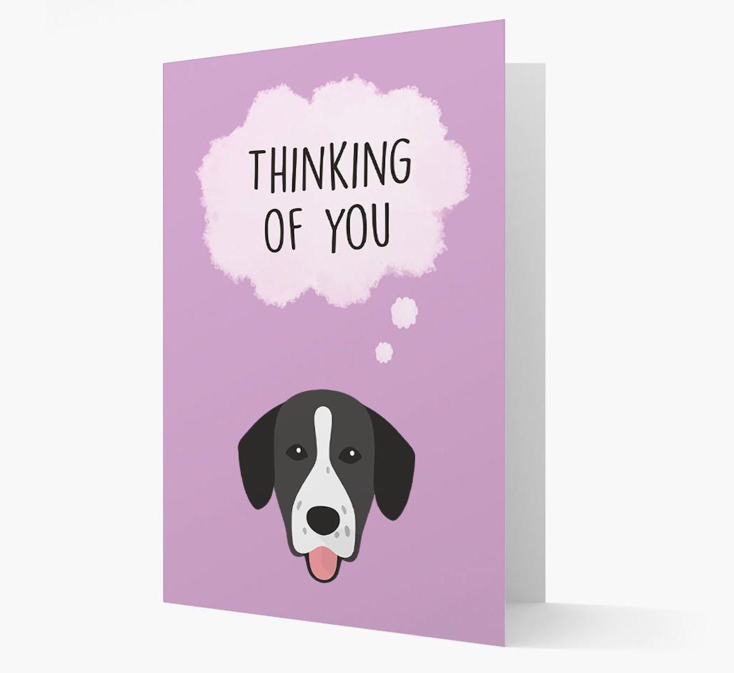 'Thinking of You' Card with {breedFullName} Icon