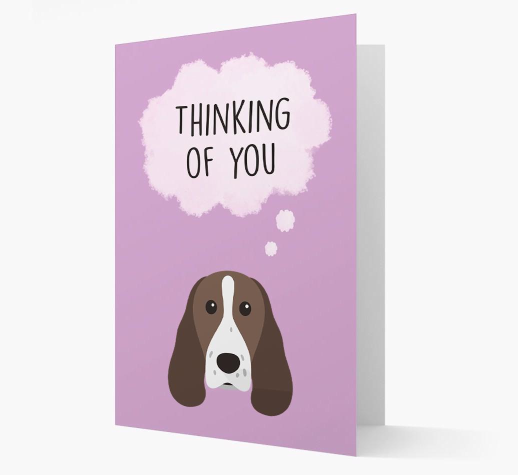 'Thinking of You' Card with {breedFullName} Icon