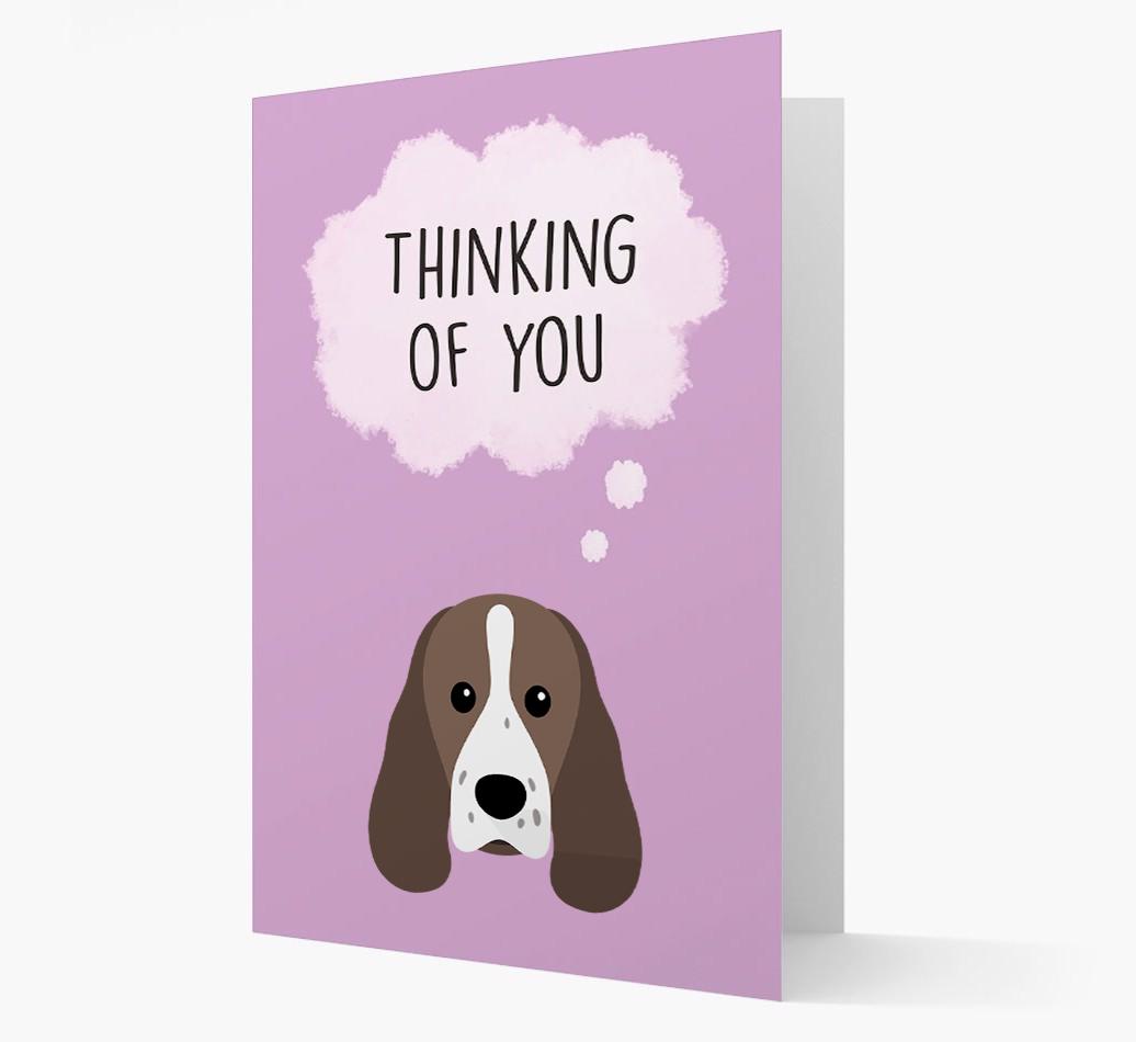 'Thinking of You' Card with {breedFullName} Icon