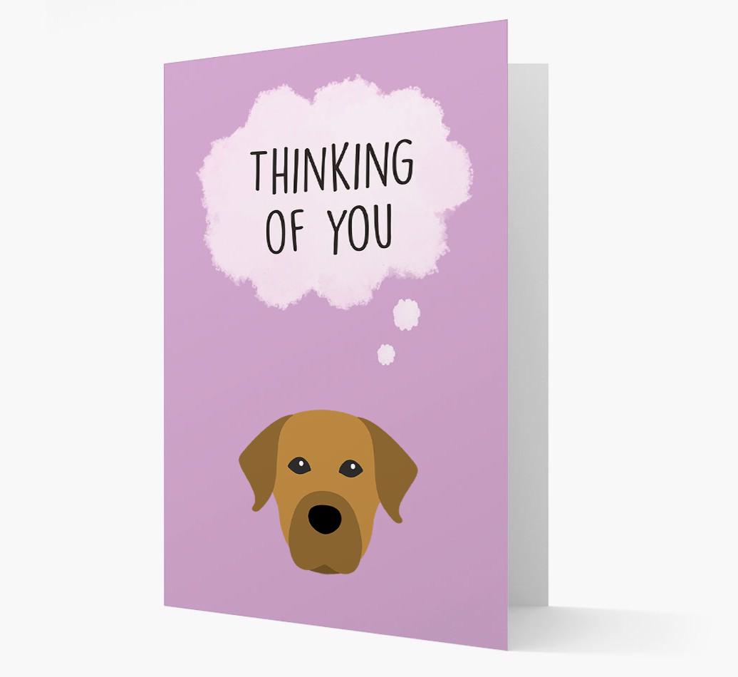 'Thinking of You' Card with {breedFullName} Icon