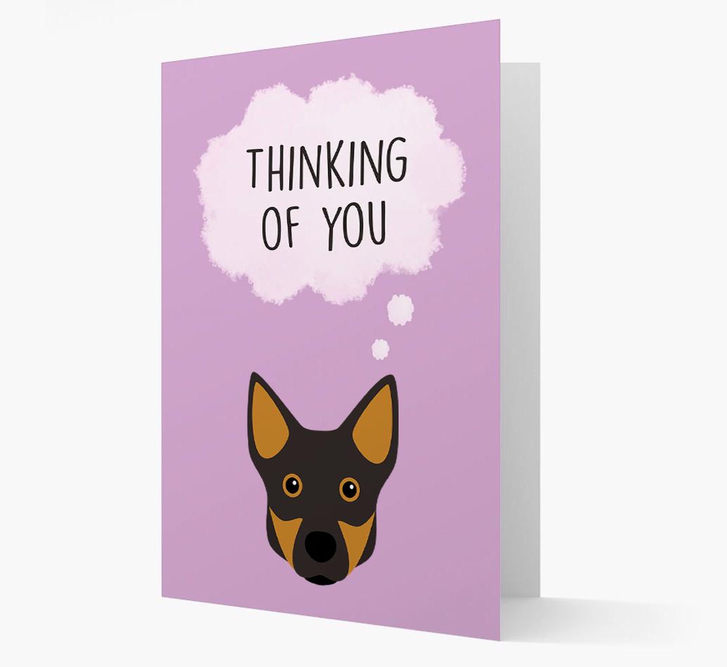 'Thinking of You' Card with {breedFullName} Icon