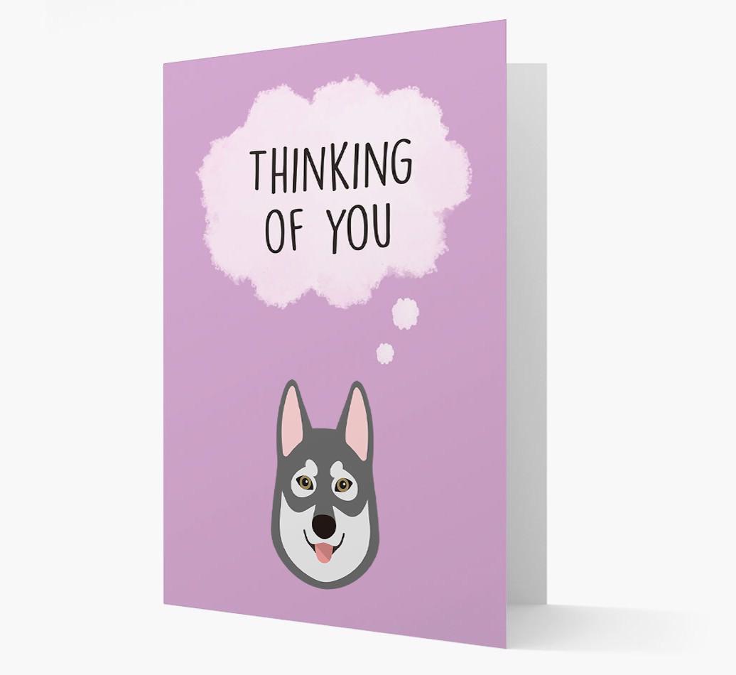 'Thinking of You' Card with {breedFullName} Icon