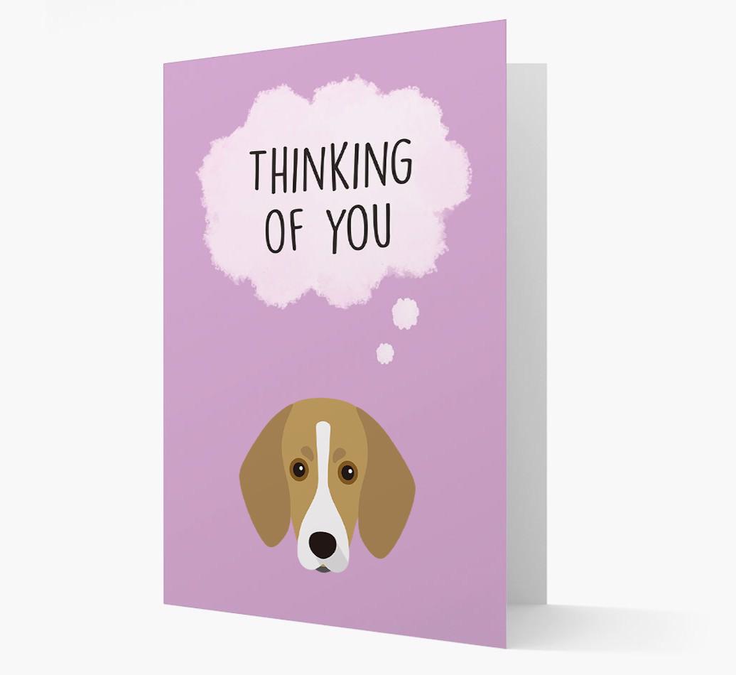 'Thinking of You' Card with {breedFullName} Icon