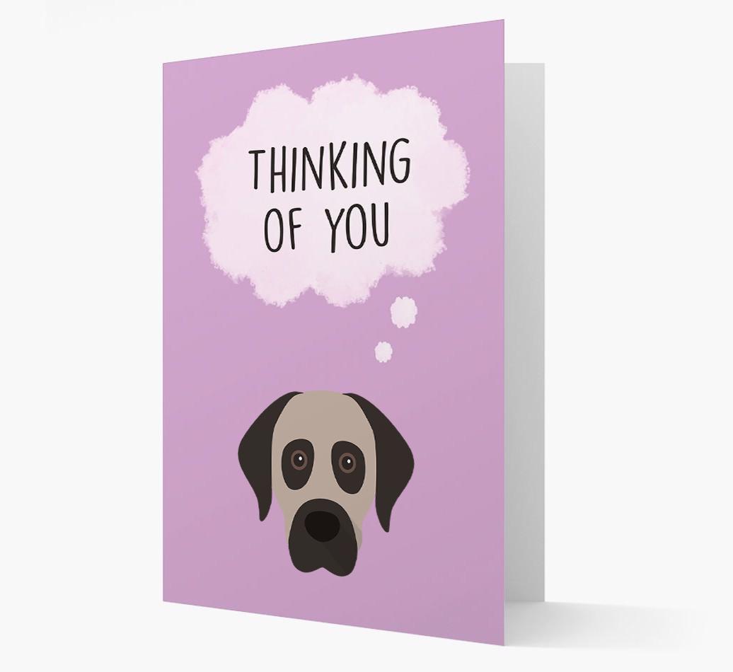 'Thinking of You' Card with {breedFullName} Icon