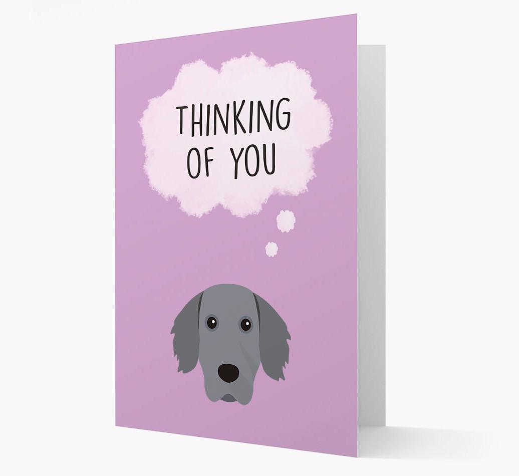 'Thinking of You' Card with {breedFullName} Icon