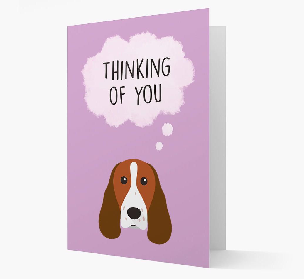 'Thinking of You' Card with {breedFullName} Icon