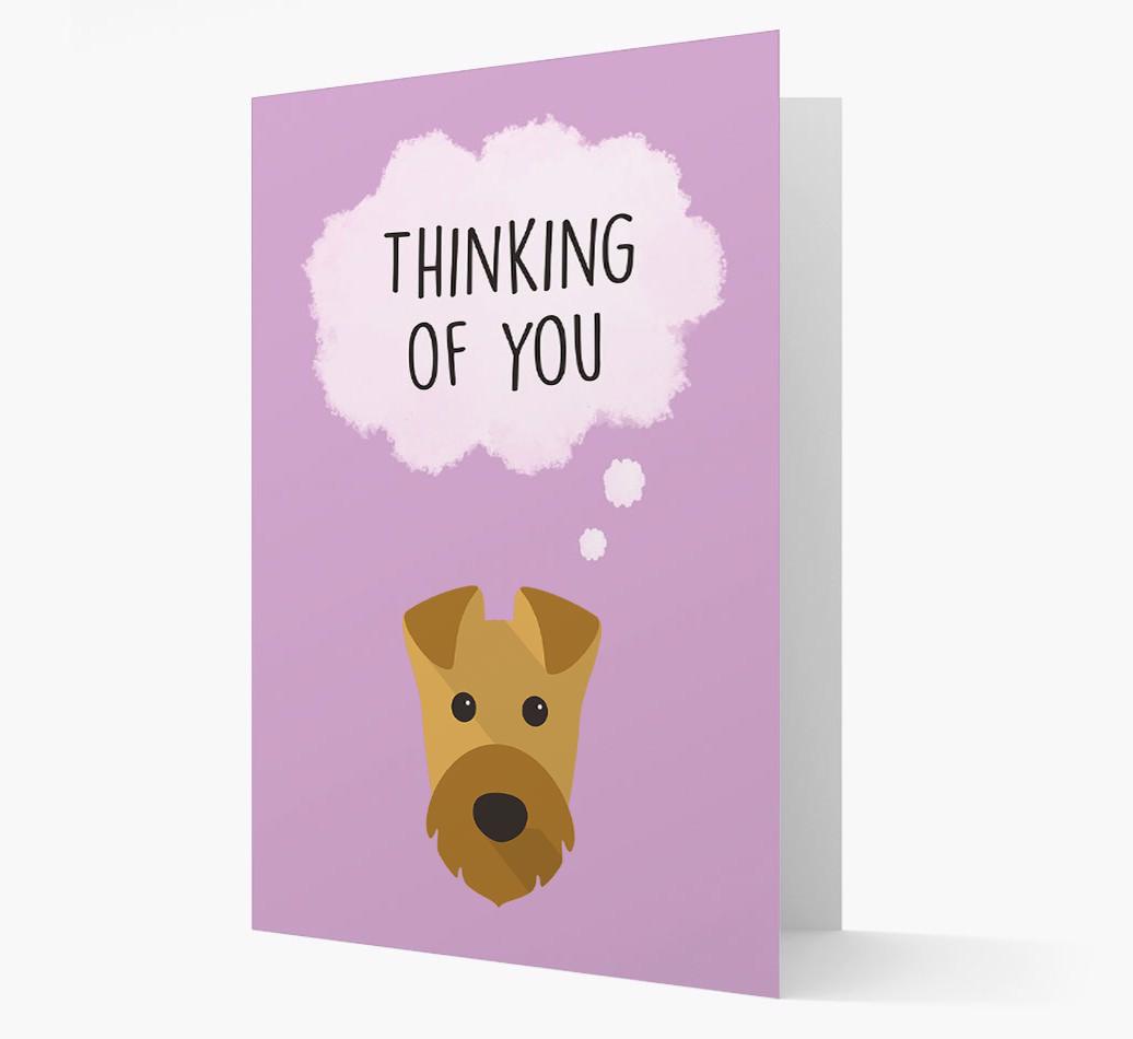 'Thinking of You' Card with {breedFullName} Icon