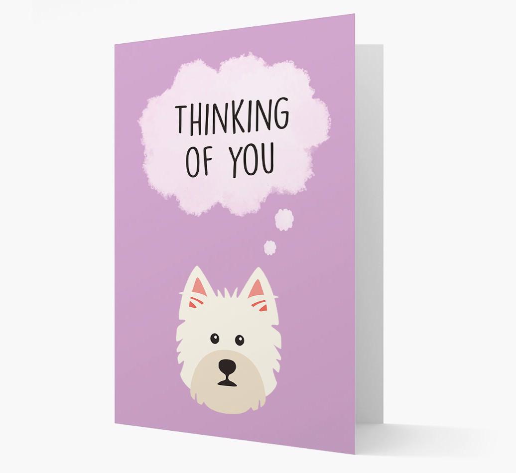 'Thinking of You' Card with {breedFullName} Icon