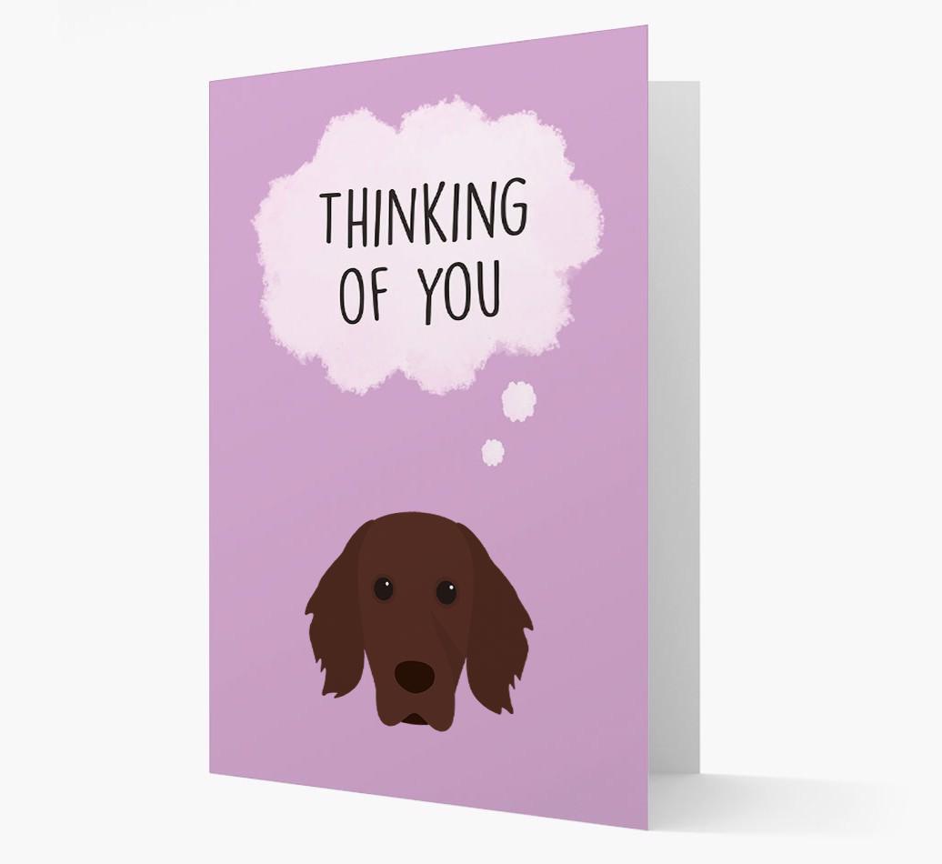 'Thinking of You' Card with {breedFullName} Icon