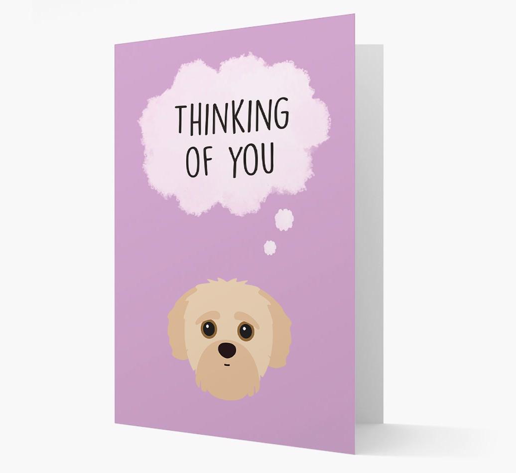 'Thinking of You' Card with {breedFullName} Icon