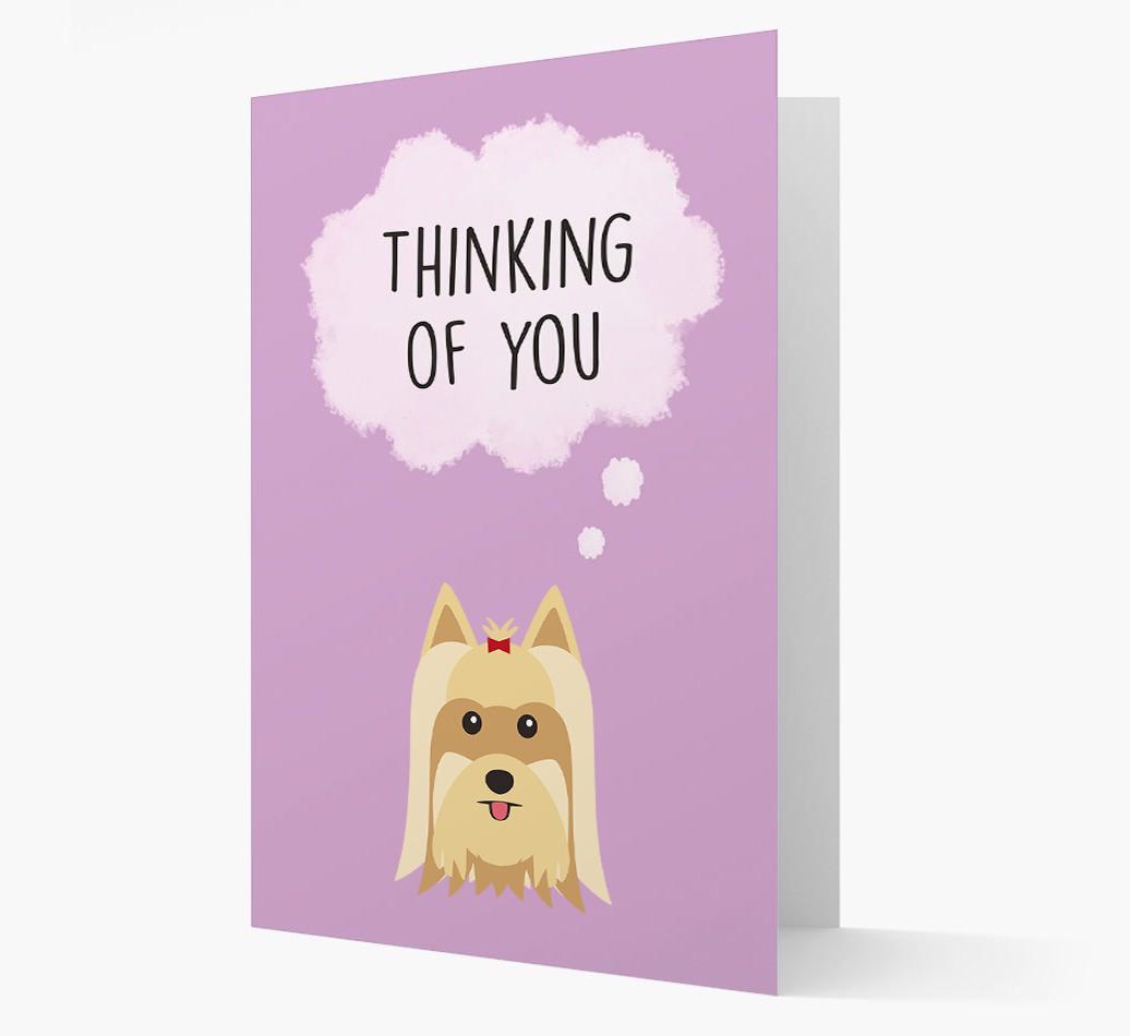 'Thinking of You' Card with {breedFullName} Icon
