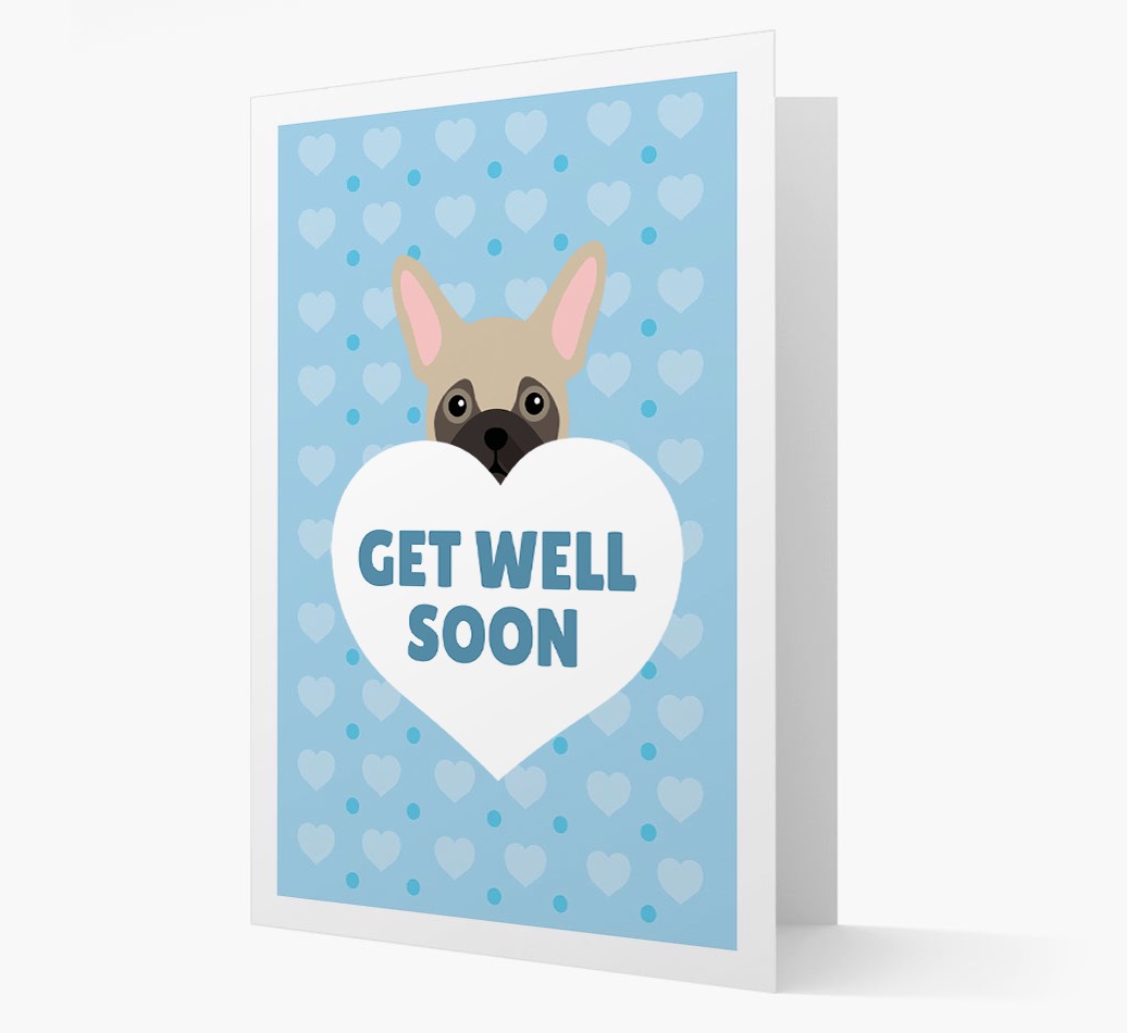 'Get Well Soon' Card with {breedFullName} Icon