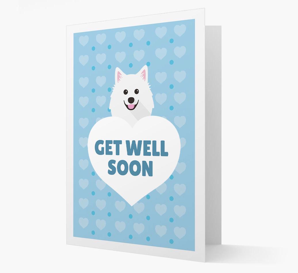 'Get Well Soon' Card with {breedFullName} Icon