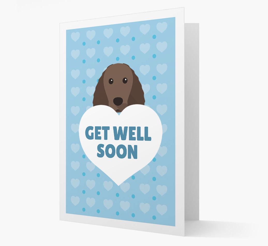 'Get Well Soon' Card with {breedFullName} Icon