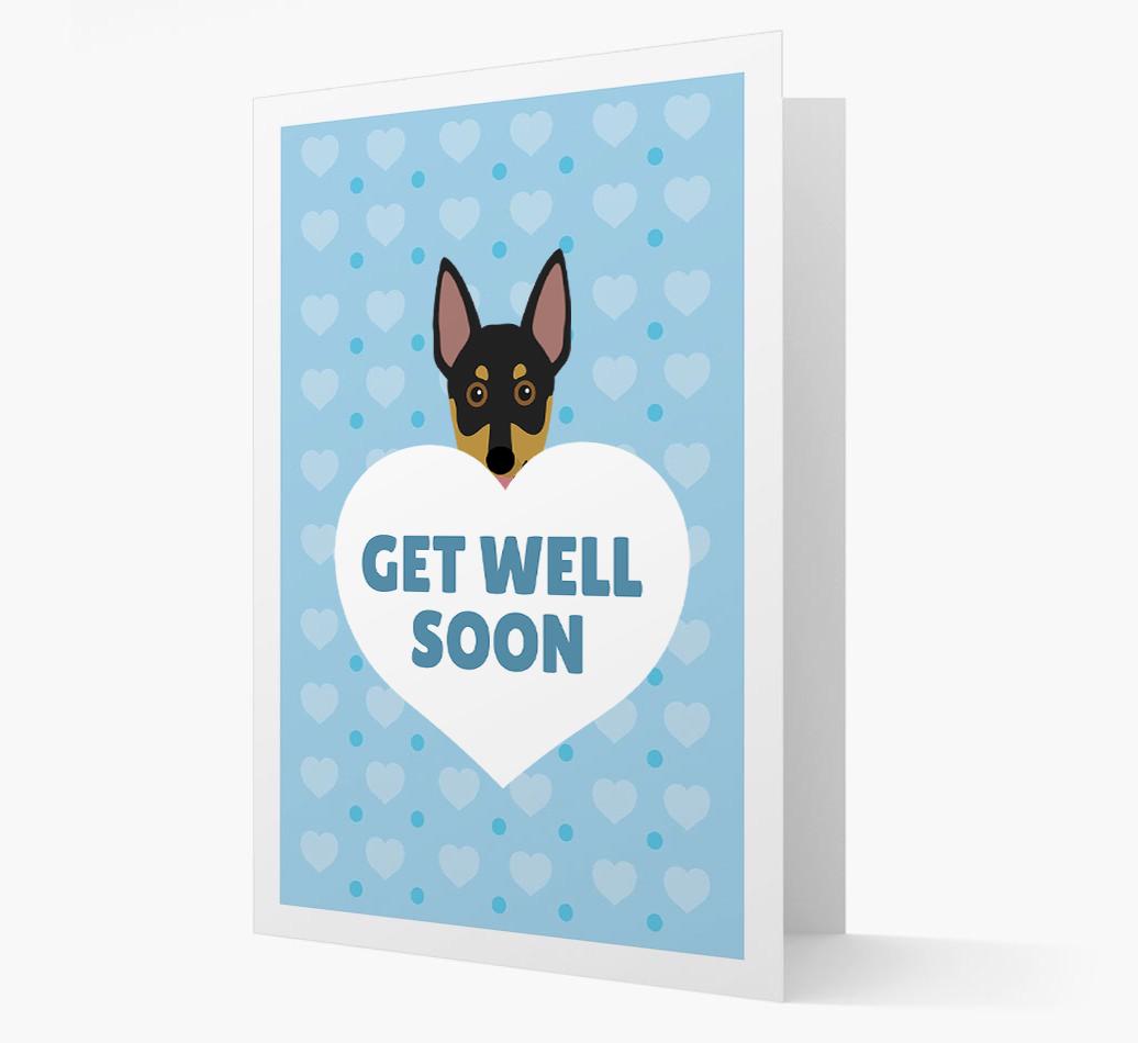 'Get Well Soon' Card with {breedFullName} Icon