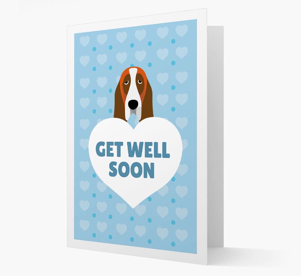 'Get Well Soon' Card with {breedFullName} Icon