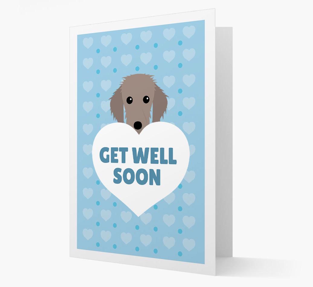 'Get Well Soon' Card with {breedFullName} Icon