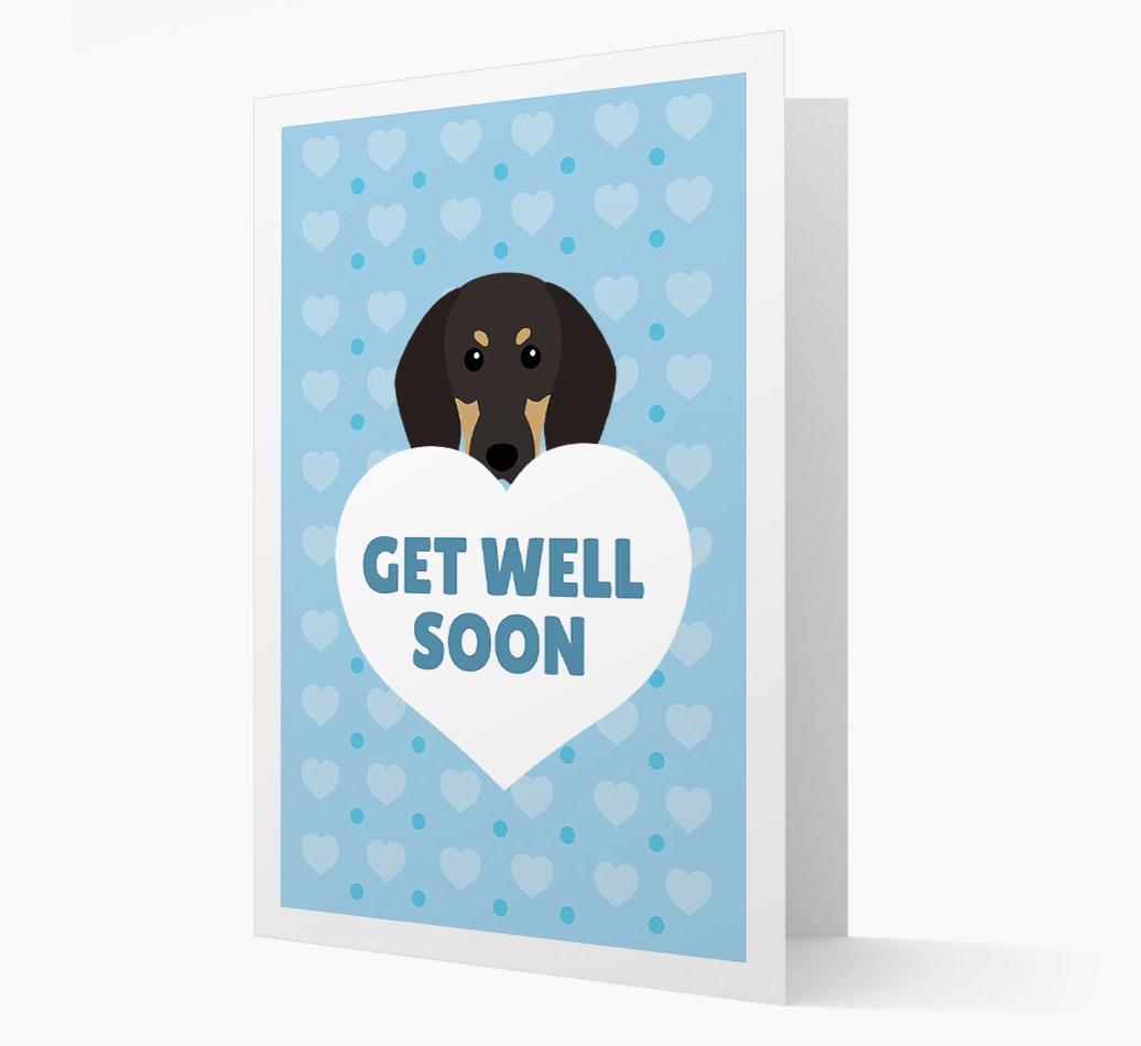 'Get Well Soon' Card with {breedFullName} Icon
