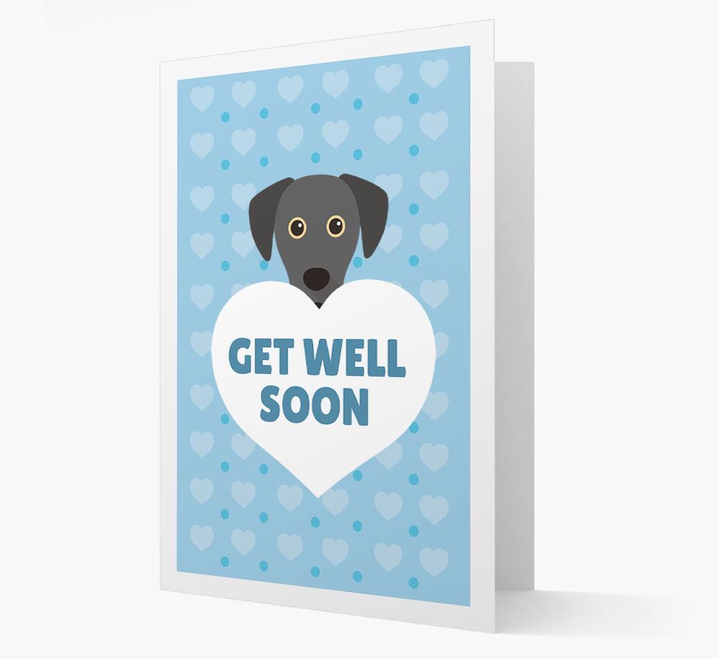 'Get Well Soon' Card with {breedFullName} Icon