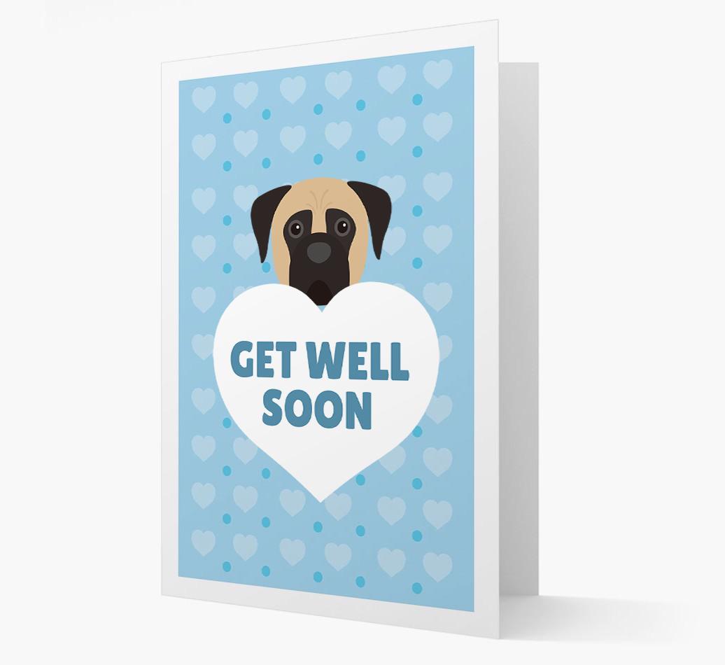 'Get Well Soon' Card with {breedFullName} Icon