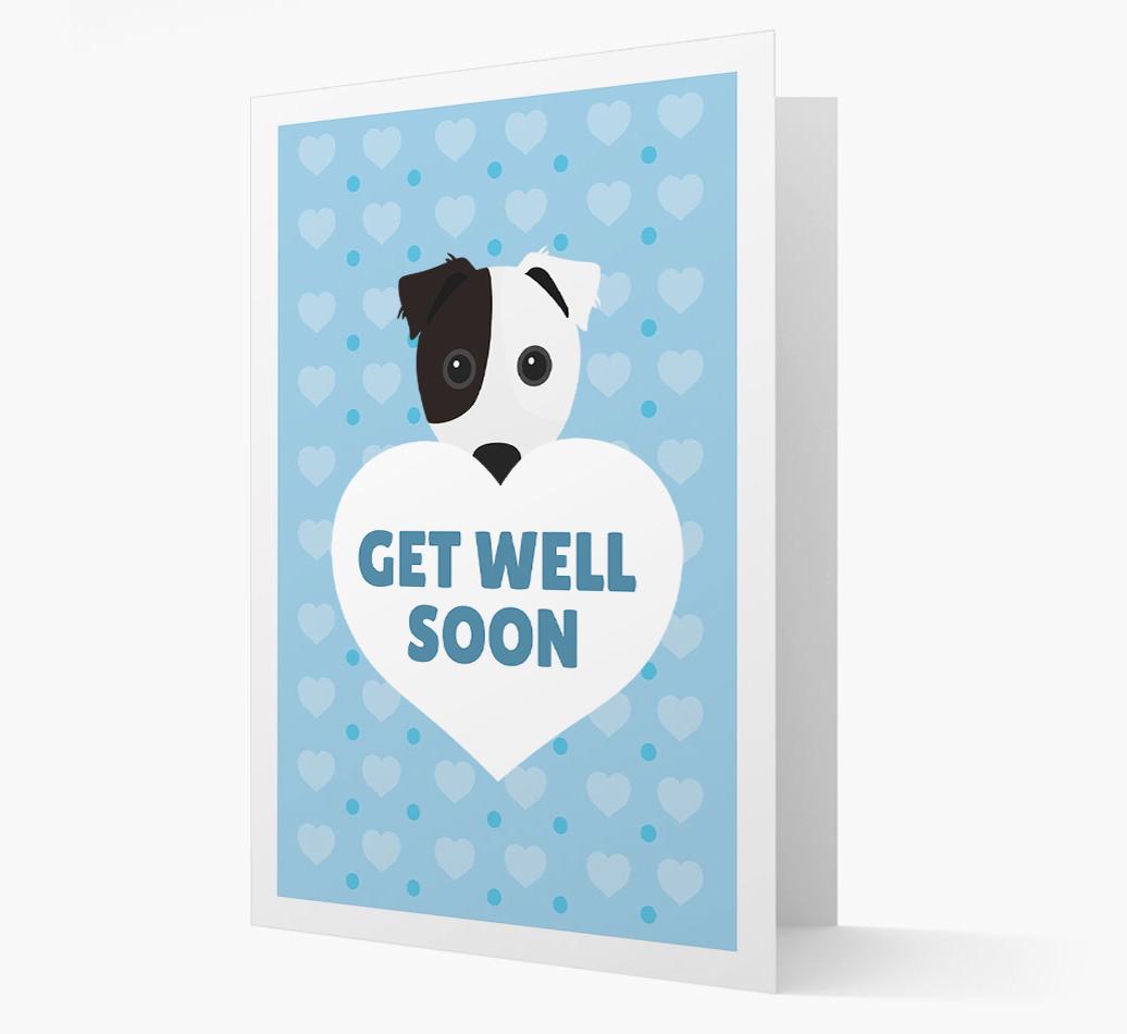 'Get Well Soon' Card with {breedFullName} Icon
