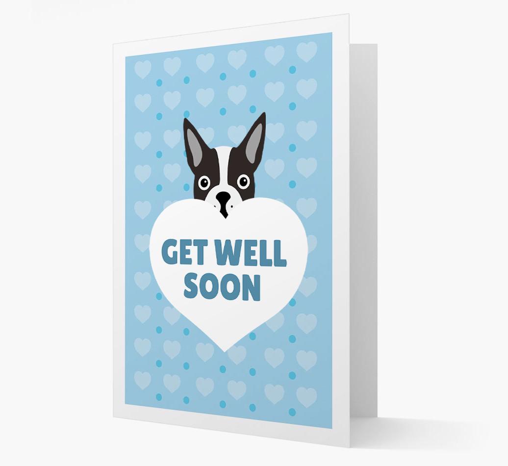 'Get Well Soon' Card with {breedFullName} Icon