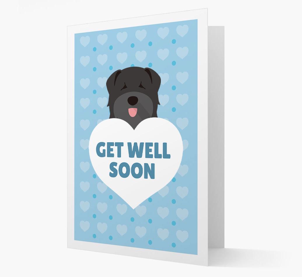 'Get Well Soon' Card with {breedFullName} Icon