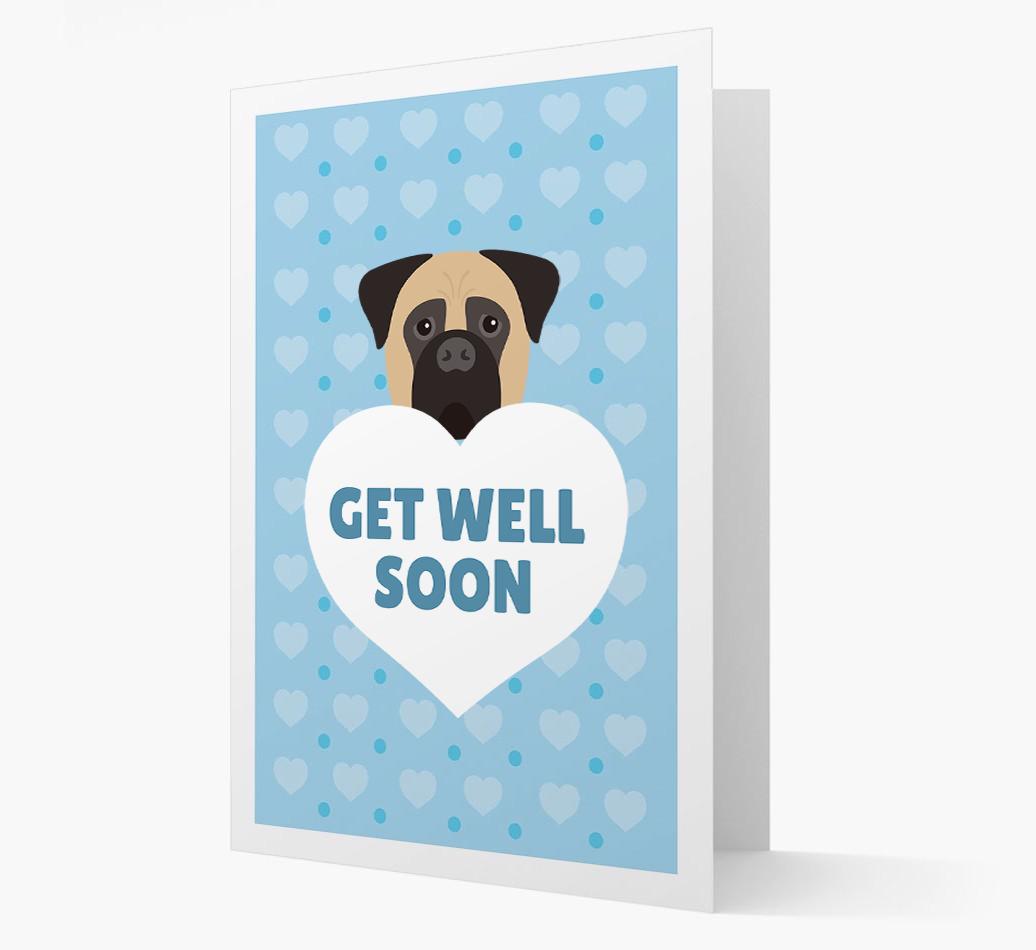 'Get Well Soon' Card with {breedFullName} Icon