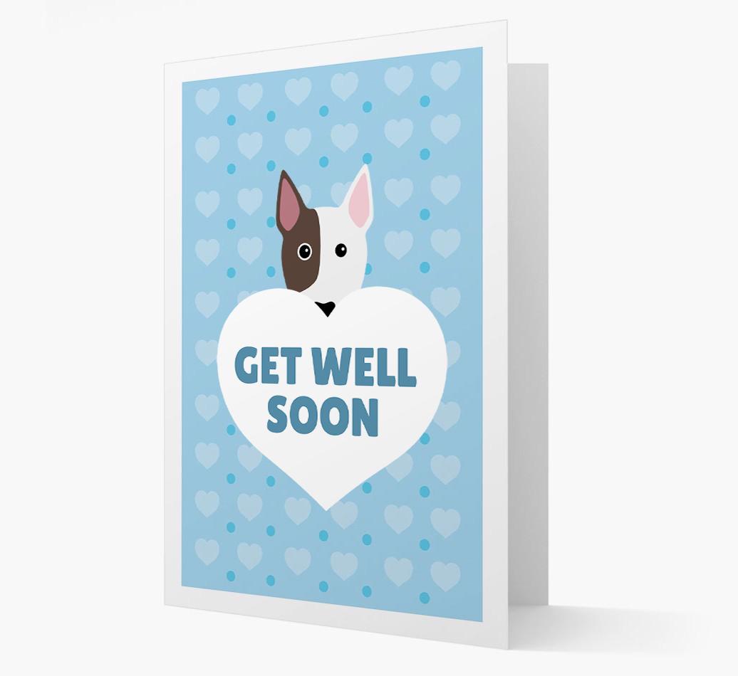 'Get Well Soon' Card with {breedFullName} Icon