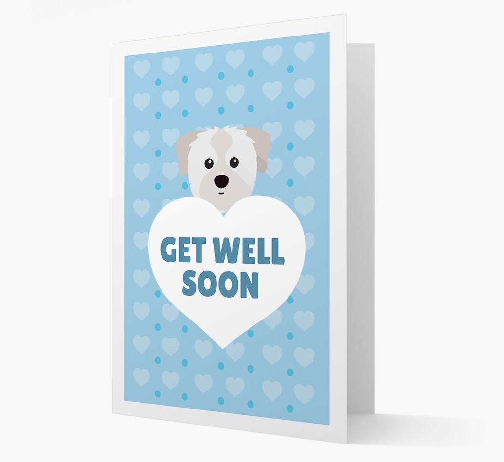'Get Well Soon' Card with {breedFullName} Icon